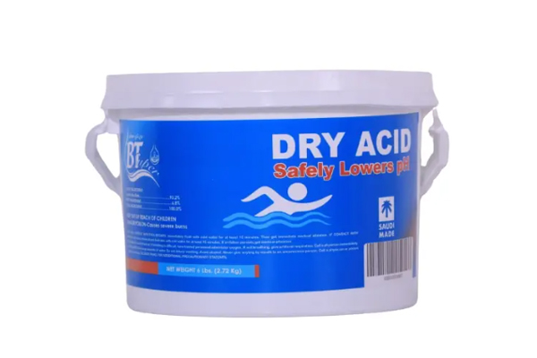 عبوة دراي اسيد بي تي 6 رطل <h5> 0010 $ </h5>